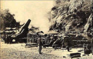 28cm Howitzer outside Port Arthur in 1905