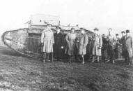 Mk.B in trials. Take note that Henry Ricardo is third from the left