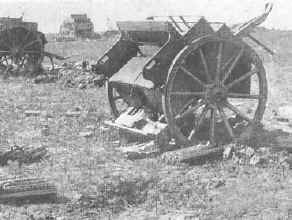 This is a Field Artillery Caisson or Munitionswagen
